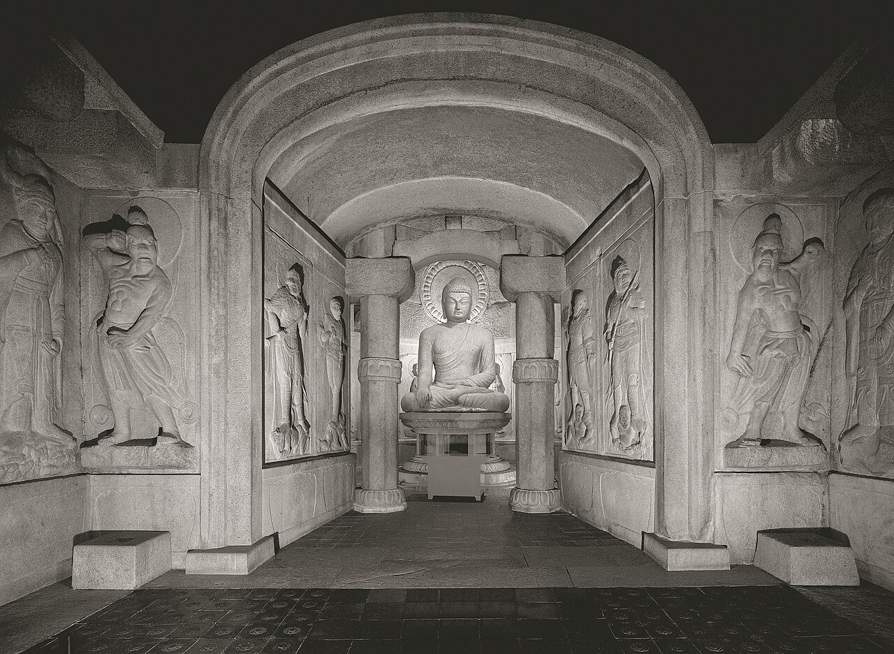 Front view of Seokguram from front chamber.jpg